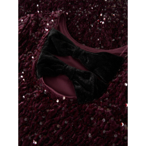 NAME IT Glimmer Bluse Rusitta Catawba Grape